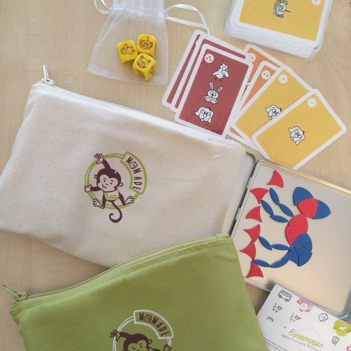 Kit de jeux “La mini nomade” Pistache – Image 2