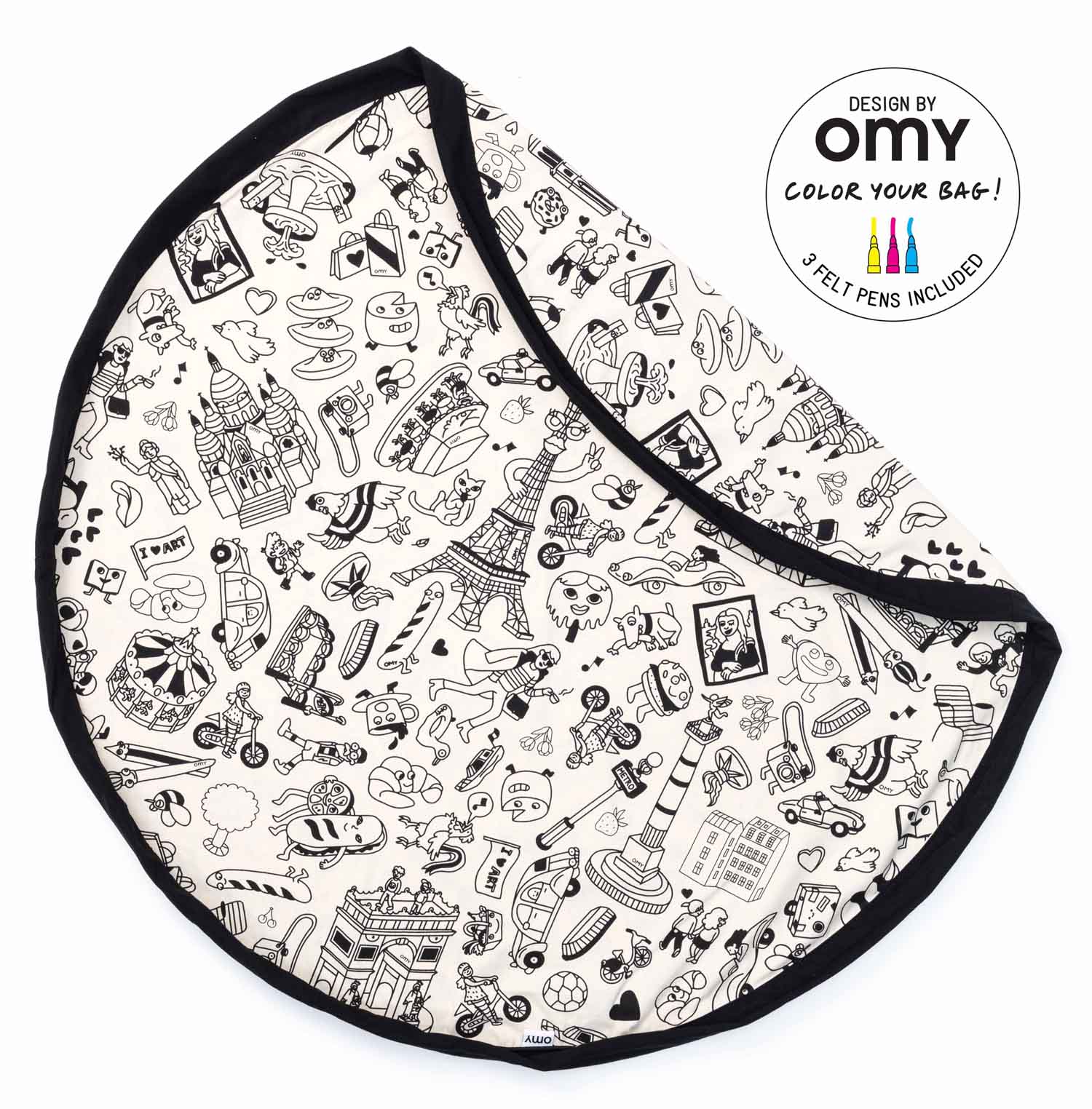 Tapis de Jeu et Sac de Rangement – Omy Paris