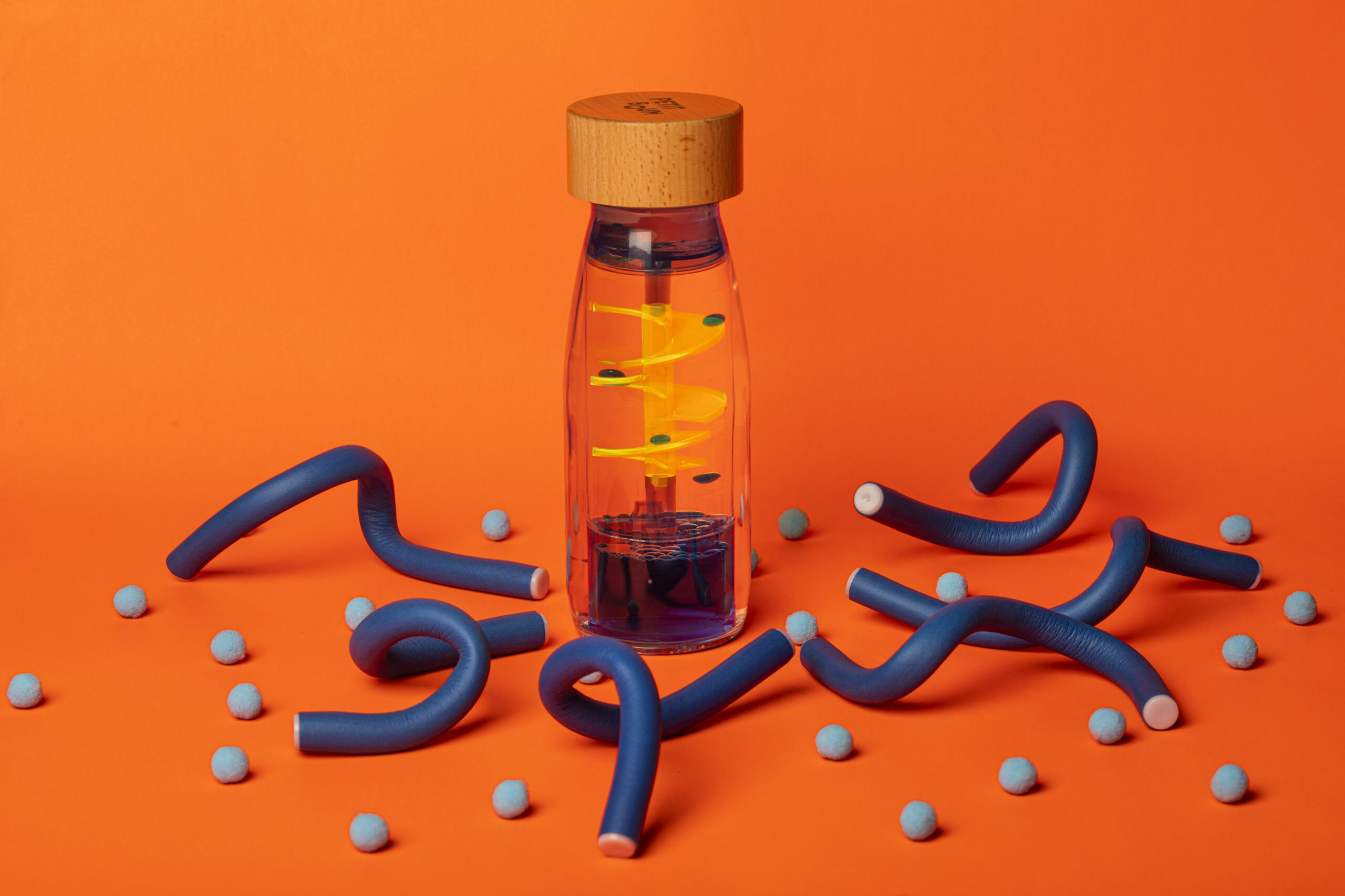 Bouteille Sensorielle – Move Spirale Blue – Image 2