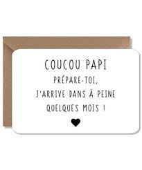 Annonce carte papi/mamie