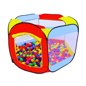 Parc à balles pliable hexagonal