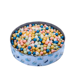 Piscine à balles pour bébés 80 x 25 cm – Bleue