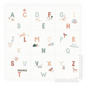 Alphabet/Terrazzo Tapis Puzzle