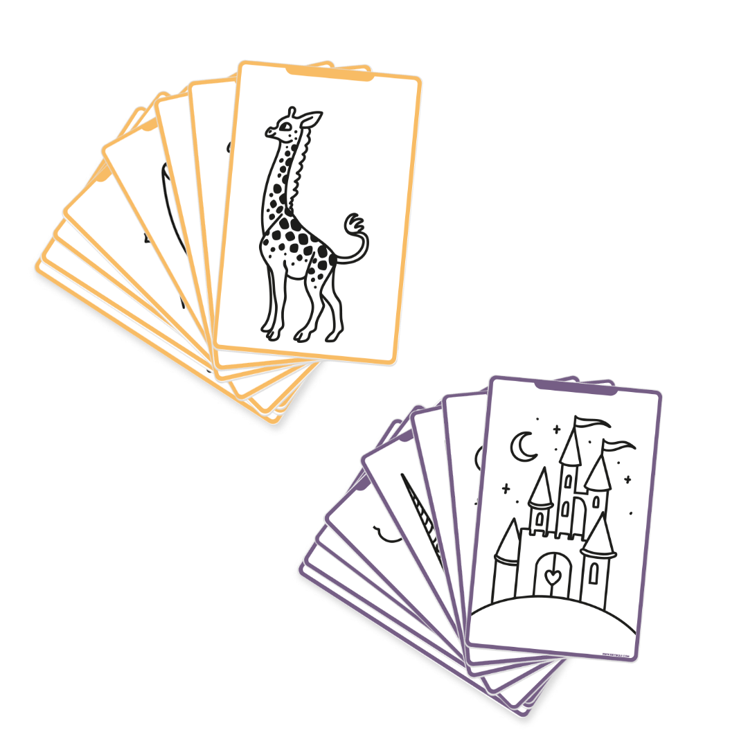 Refill KIDYDRAW-MINI – Il était une fois et Animaux – Image 2