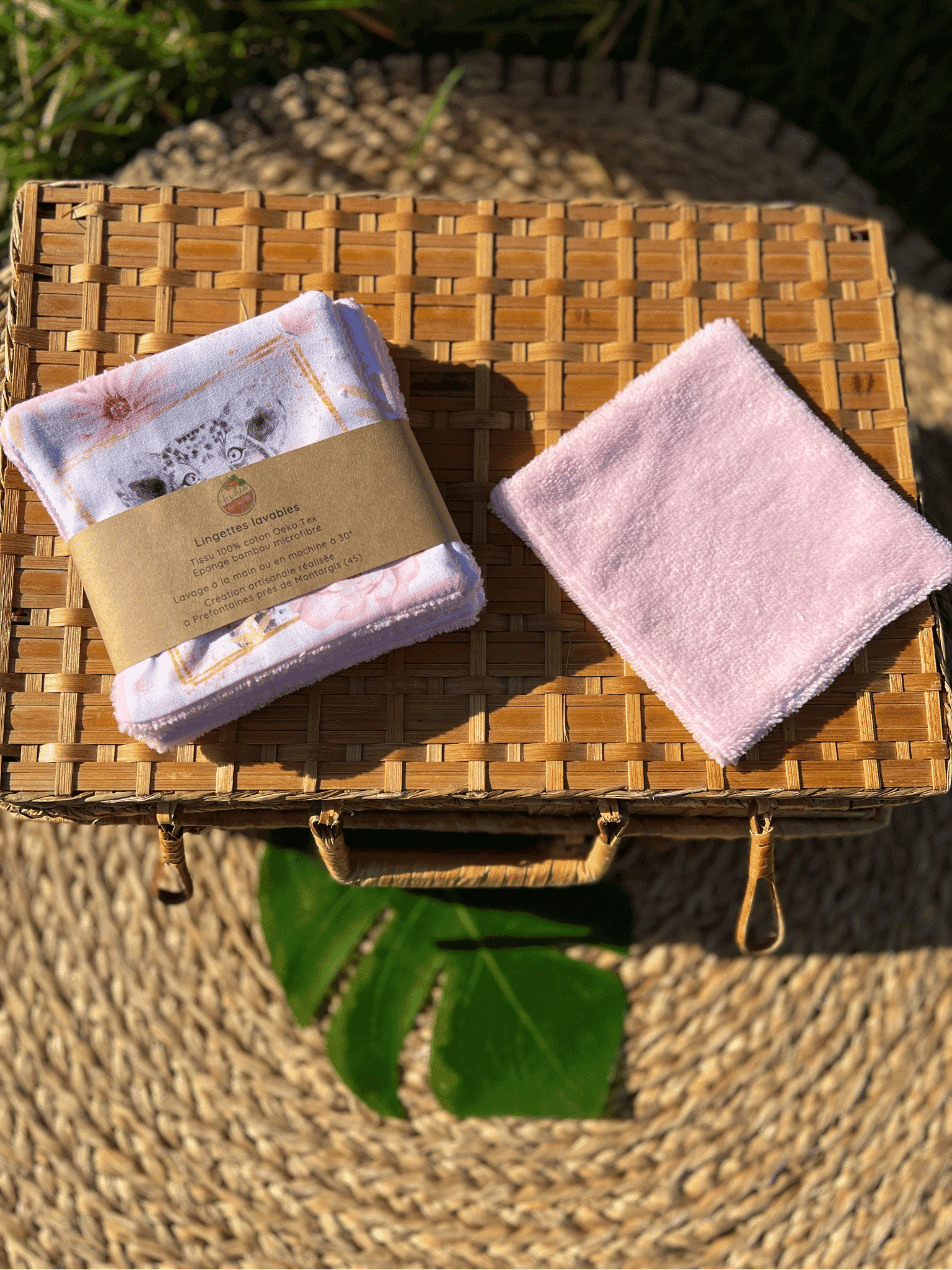 Lingette démaquillante toutes douces Savane & renard – Image 3