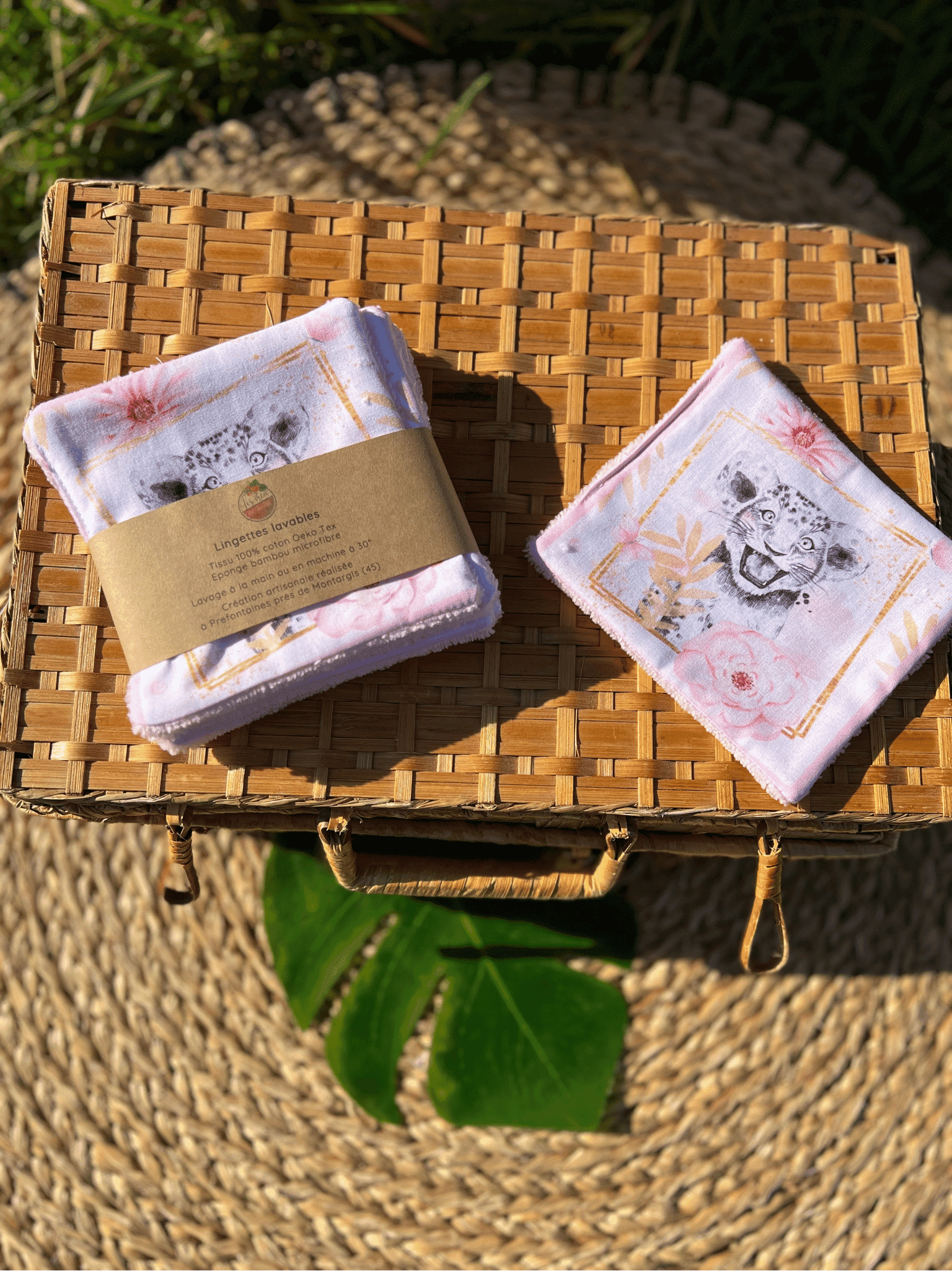 Lingette démaquillante toutes douces Savane & renard – Image 4