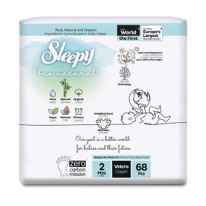 SLEEPY Bio Natural Couche Biologique Double Jumbo Mini T2