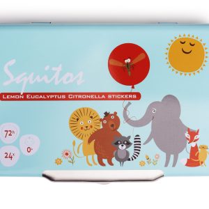 Squitos Autocollants Lemon Eucalyptus Citronella 24 Pièces