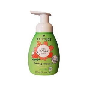 Savon mousse mains bébé pastèque coco 295 ml – Attitude Tout-petits