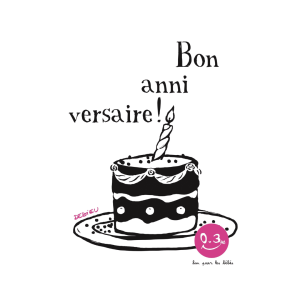Livre BON ANNIVERSAIRE de Thierry DEDIEU