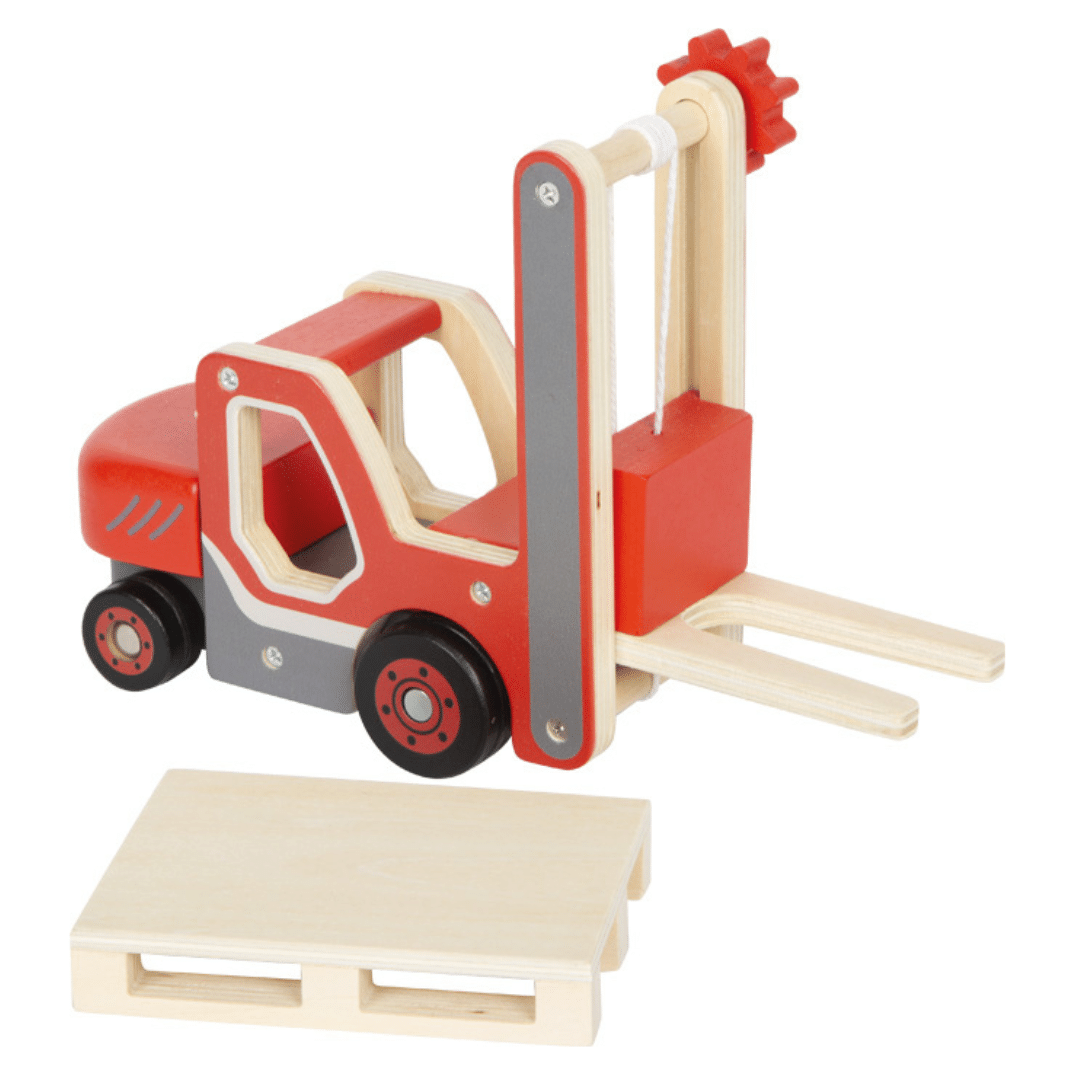 Chariot élévateur avec palette