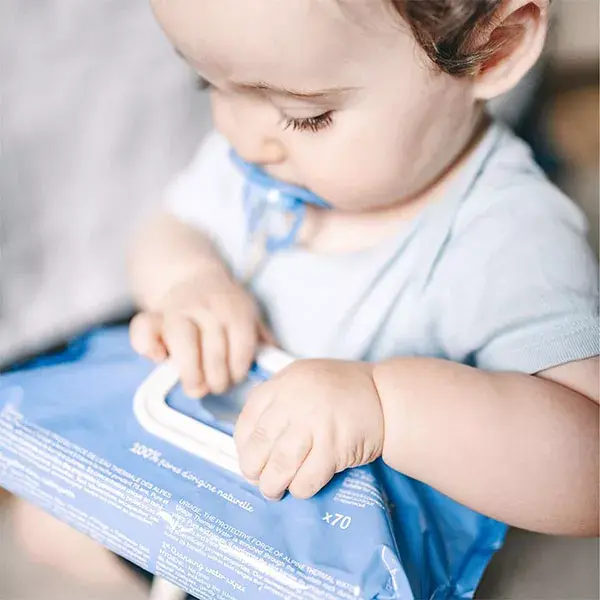 URIAGE BÉBÉ – 1ÈRES LINGETTES NETTOYANTES x70 – Image 2