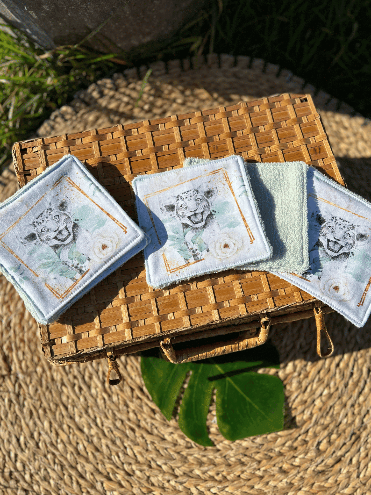 Lingette démaquillante toutes douces Savane & renard – Image 5