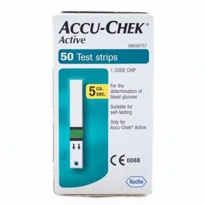 ACCU CHEK Active Bandelettes De Glycémie Boite De 50