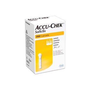 ACCU-CHEK Softclick Lancettes Pour L&rsquo;Autopiqueur de Controle de Glycemie 200 Pièces