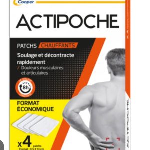 ACTIPOCHE PATCHS CHAUFFANTS BOITE DE 4