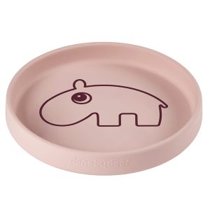 Assiette silicone Ozzo powder – Done by Deer