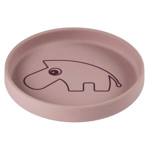 Assiette silicone Zebee powder – Done by Deer
