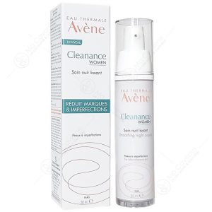 AVENE CLEANANCE WOMEN SOIN NUIT CORRECTEUR LISSANT 30ML