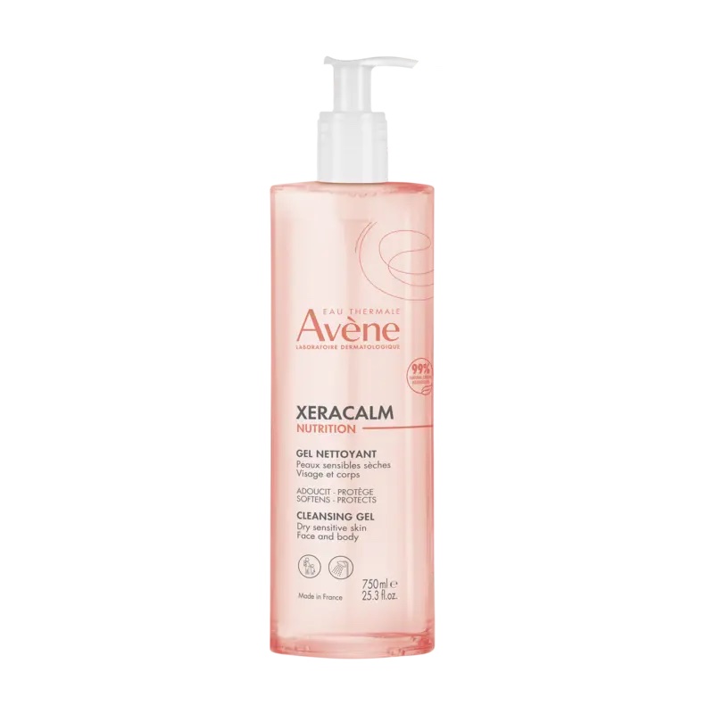 AVENE XERACALM NUTRITION GEL NETTOYANT 750ML