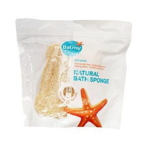BALMY Éponge De Bain Naturelle Loofah