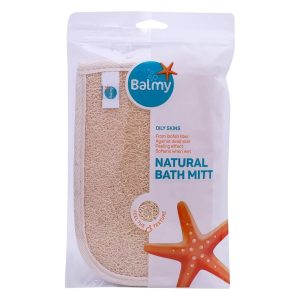 BALMY Gant De Bain Loofah Avec Terry