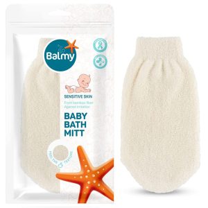 BALMY Gant De Bain Pour Bébé Bambou