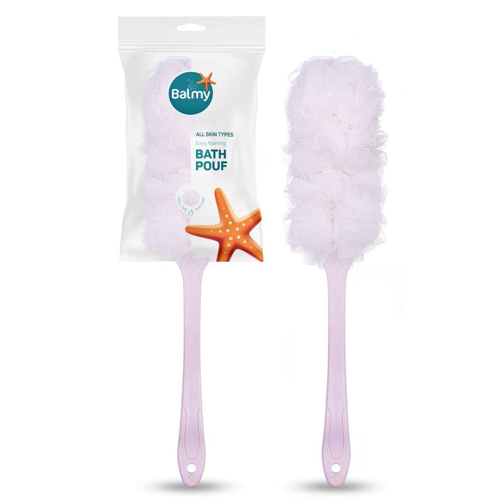 BALMY Pouf De Bain Avec Manche