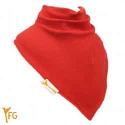 Bavoir bandana ROUGE FONCE