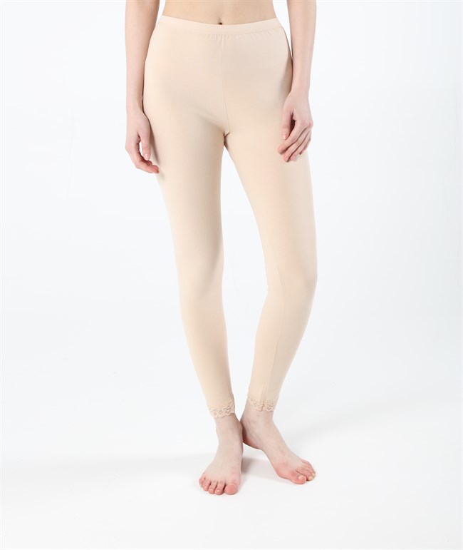 Collants Moulants Long Avec Dentelle Baykar 8905