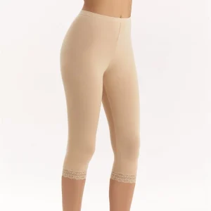 Collants moulants avec dentelle Baykar 8904