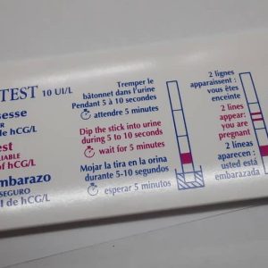 BBTEST – Test De Grossesse Détection 4 jours Avant Les Règles x1