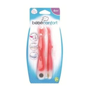 BÉBÉ CONFORT Cuillère Duo Thermosensible Maman Rouge