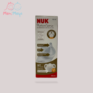BIBERON NUK 150ML AVEC TÉTINE SUCETTE 0-6M