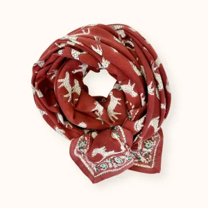 Big Foulard Latika “Bengale” – Fire