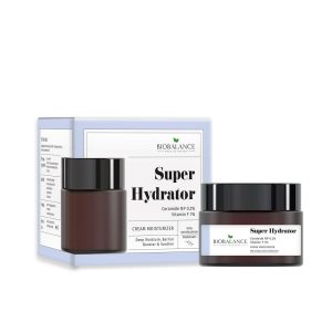 BIOBALANCE Creme Super Hydratante avec Ceramide Np 0,2% ET Vitamine F 1% 50ml