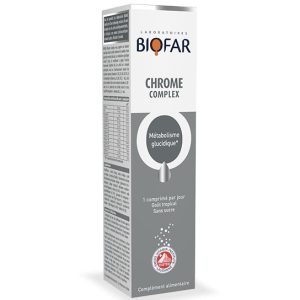 BIOFAR Chrome Complex Zinc Vitamine B 20 Comprimés Effervescents