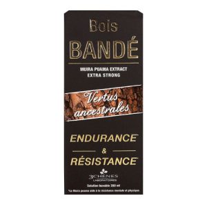 BOIS BANDE Extrait de Muira Puama Extra Fort Endurance et Resistance 200ml