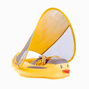 Bouée bébé non gonflable avec auvent anti UV