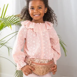 Sac banane – Sequins roses