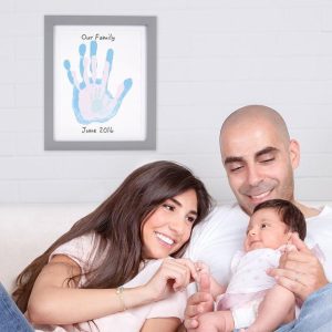 Cadre à empreintes pour toute la famille