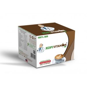 Cafe Kopivitamin 100% BIO Boite de 8 Sticks