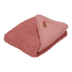 Cape de bain Pure pink blush – 75 x 75 cm – Little Dutch