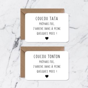 Annonce carte tonton/tata