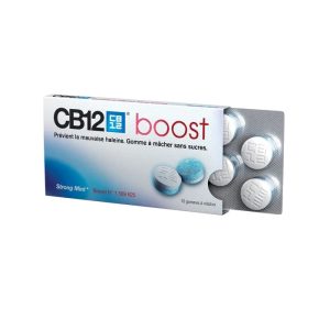 CB12 Boost Gomme À Mâcher Pour Une Bonne Haleine Toute La Journée 10 Unités