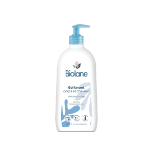 BIOLANE Gel Lavant Surgras Corps & Cheveux 2 En 1 350ml