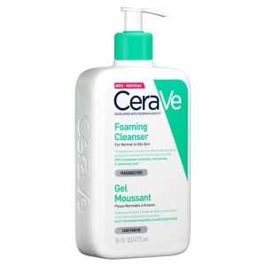 CeraVe Gel Moussant Peaux Normales A Grasses 473ml