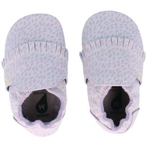 Chaussons Soft Soles Violet Leaf – Bobux