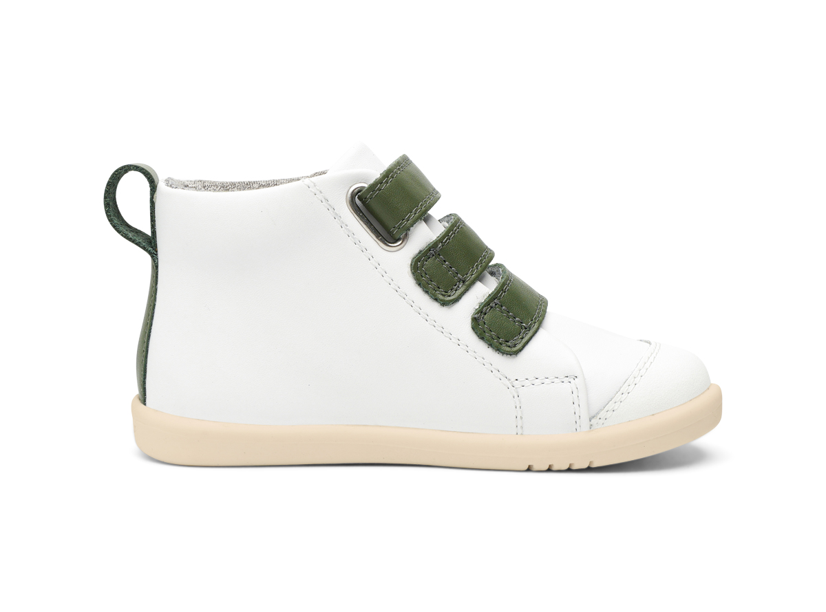 Chaussures I Walk Hi Court White Forest – Bobux – Image 2