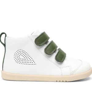 Chaussures I Walk Hi Court White Forest – Bobux